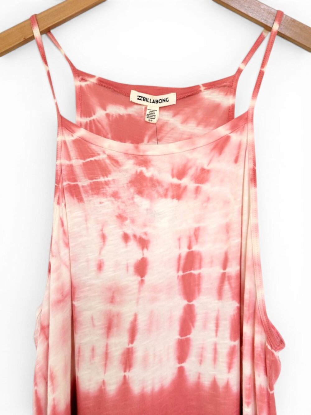Billabong Turn Away Pink Tie-dye Dress Size Small - Picture 4 of 12